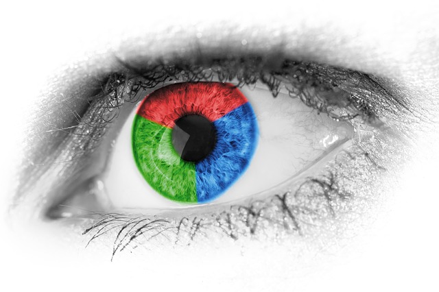 OCD - Obsessive Compulsive Disorder - Image of colored eye